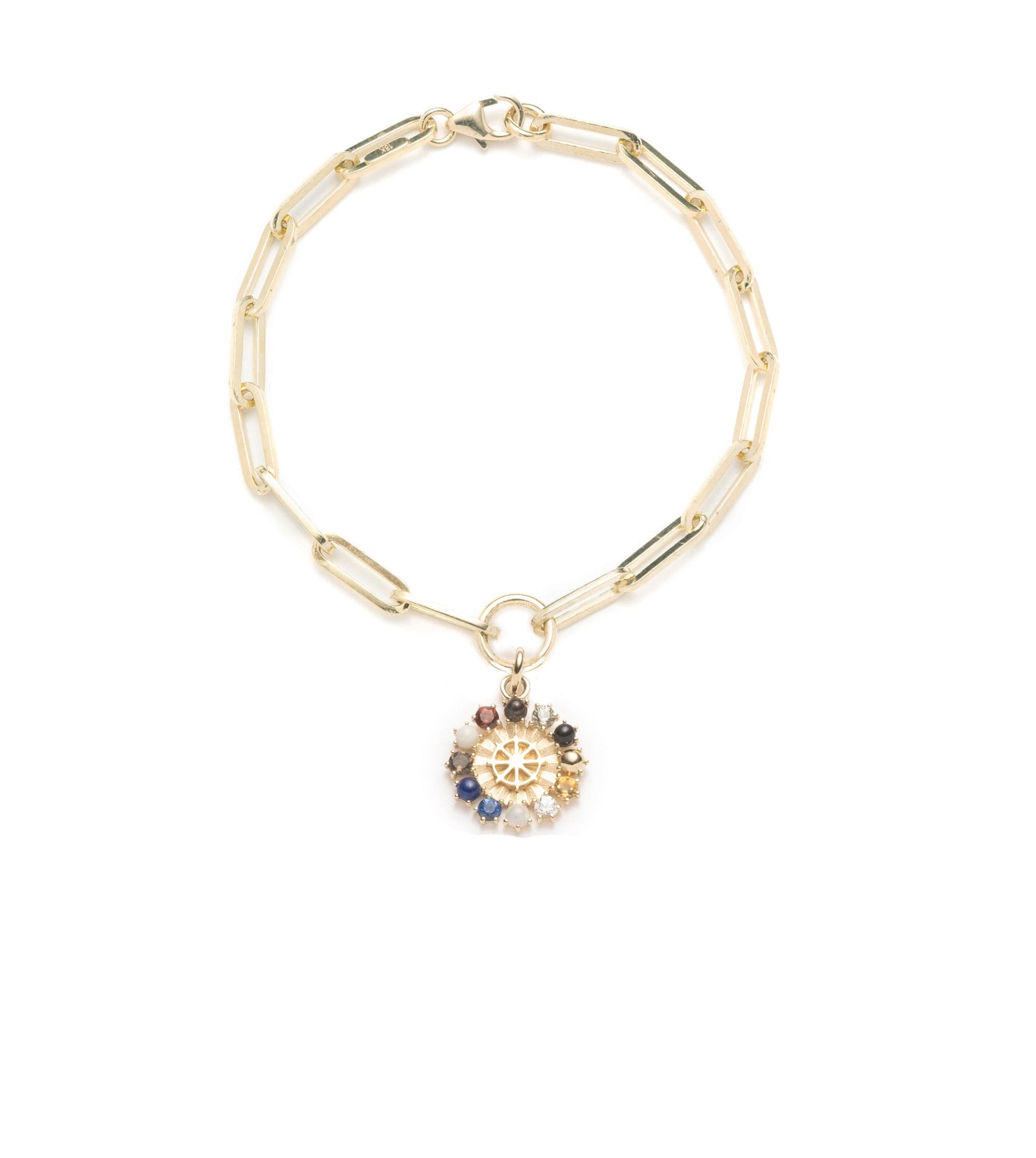 foundrae Inner Light - Foundational Keys Classic Fob Clip Chain Bracelet