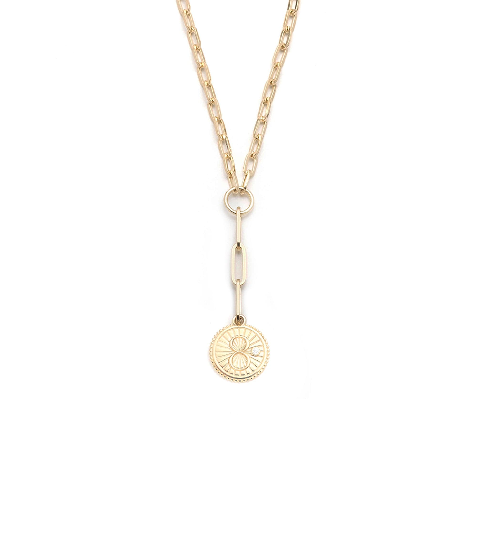 foundrae Karma Refined Clip Extension Chain Necklace