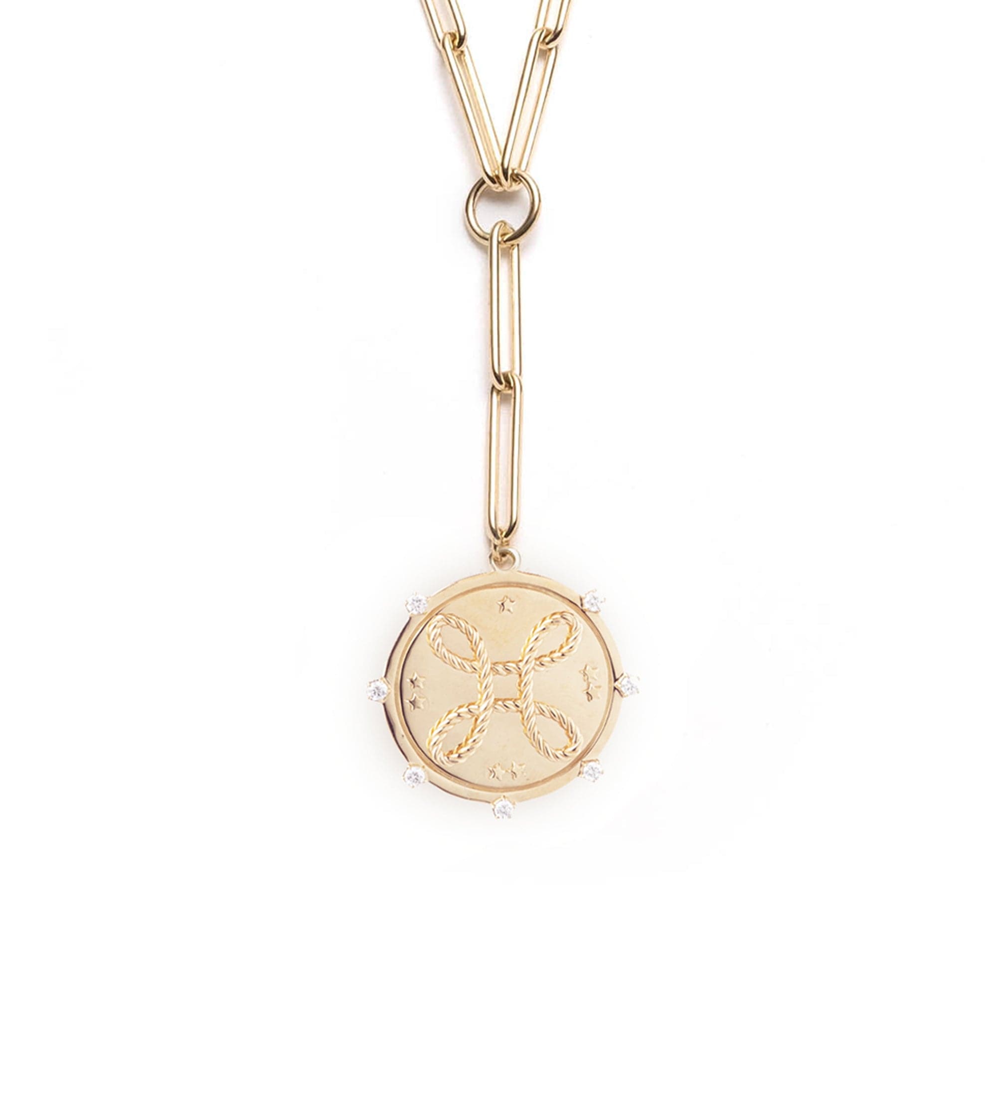 foundrae Love Extended Clip Extension Chain Necklace