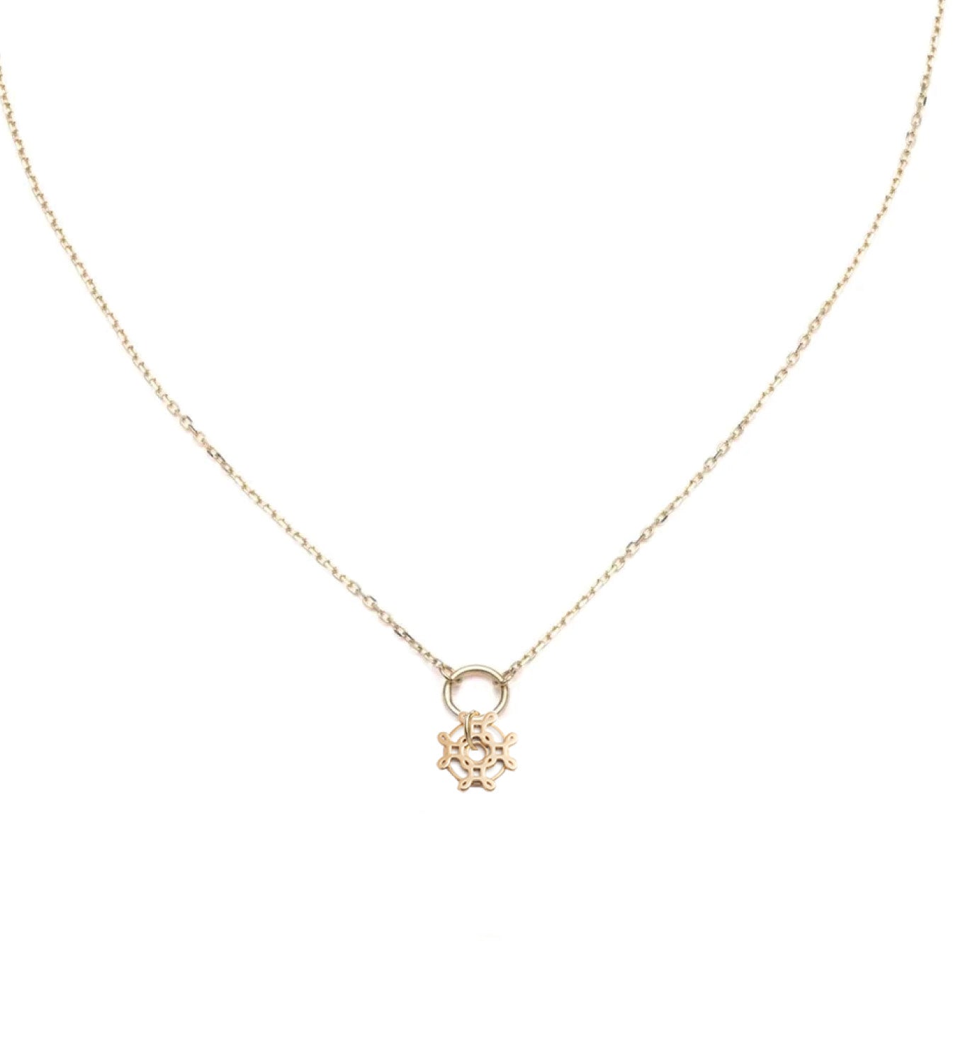 foundrae Never Ending Love Knot - Vivacity Fine Layer Necklace