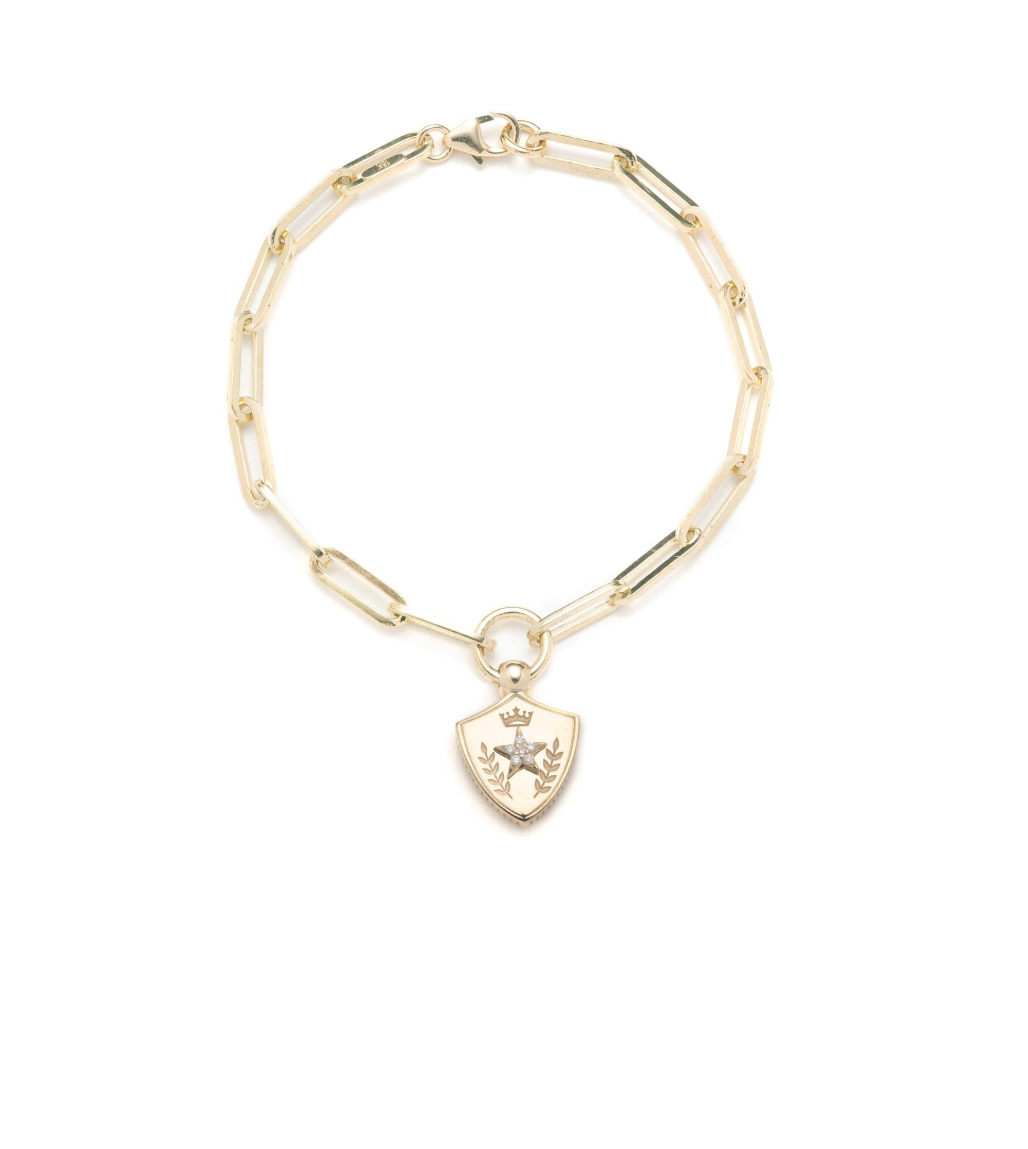 foundrae Per Aspera Ad Astra - Dream Classic FOB Clip Chain Bracelet