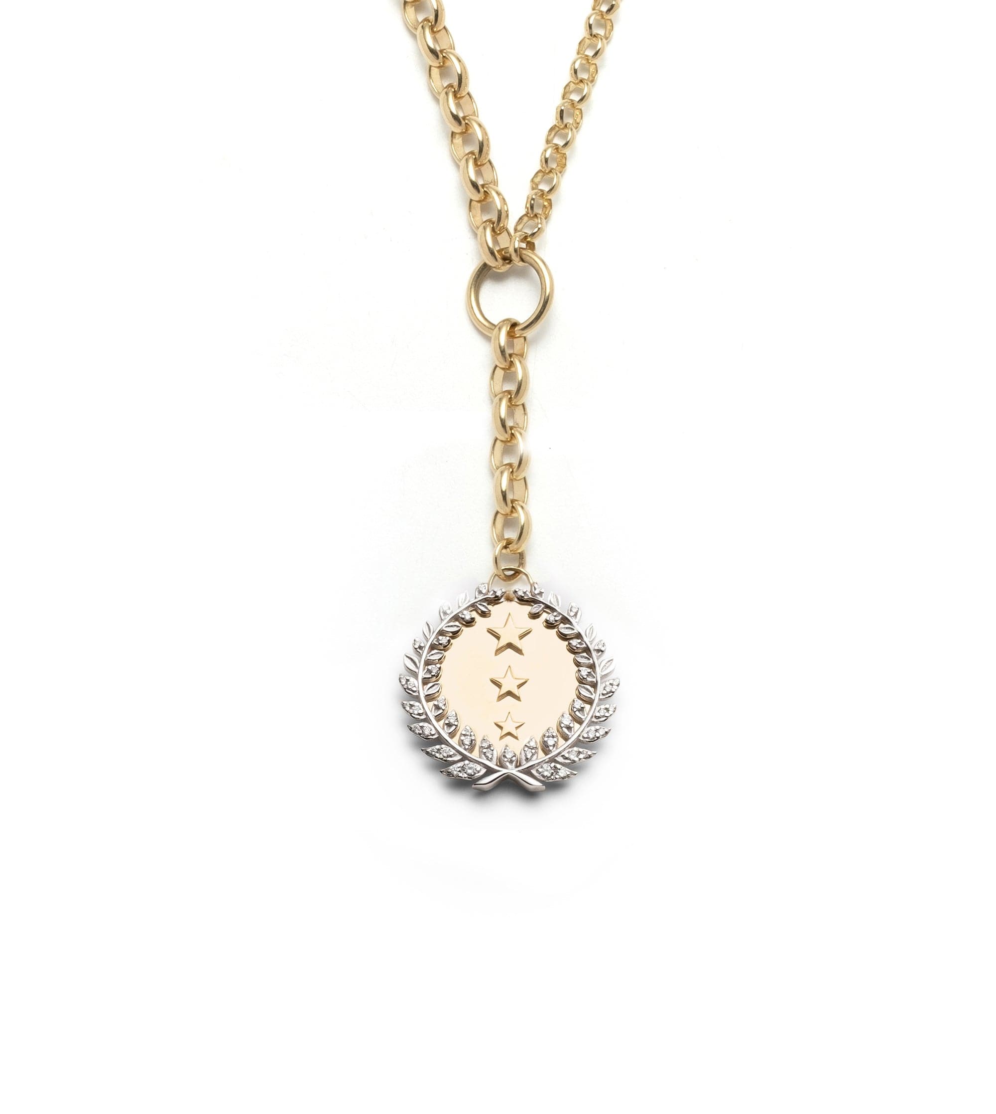 foundrae Per Aspera Ad Astra - Dream Heavy Mixed Belcher Extension Chain Necklace