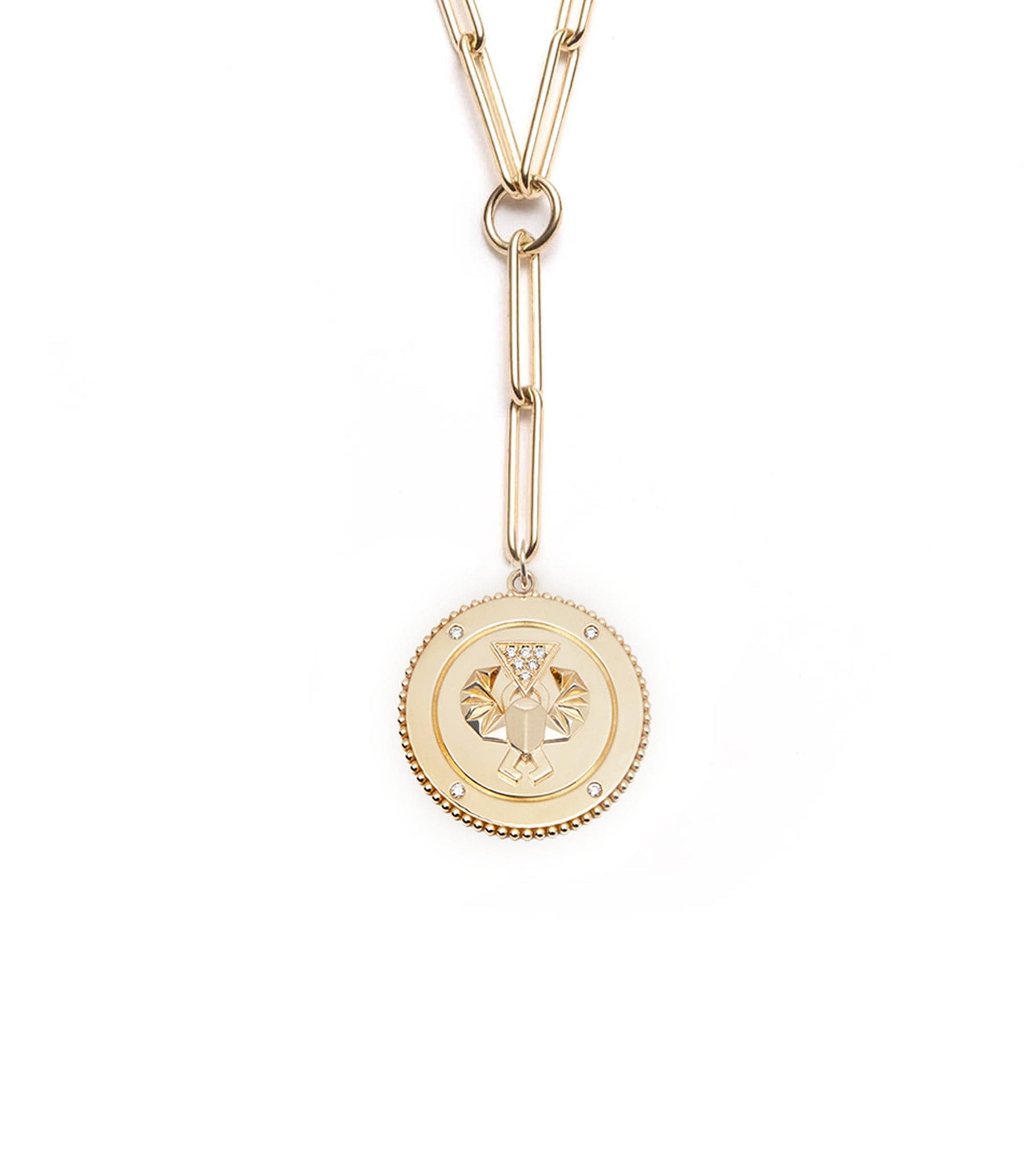 foundrae Protection Extended Clip Extension Chain Necklace