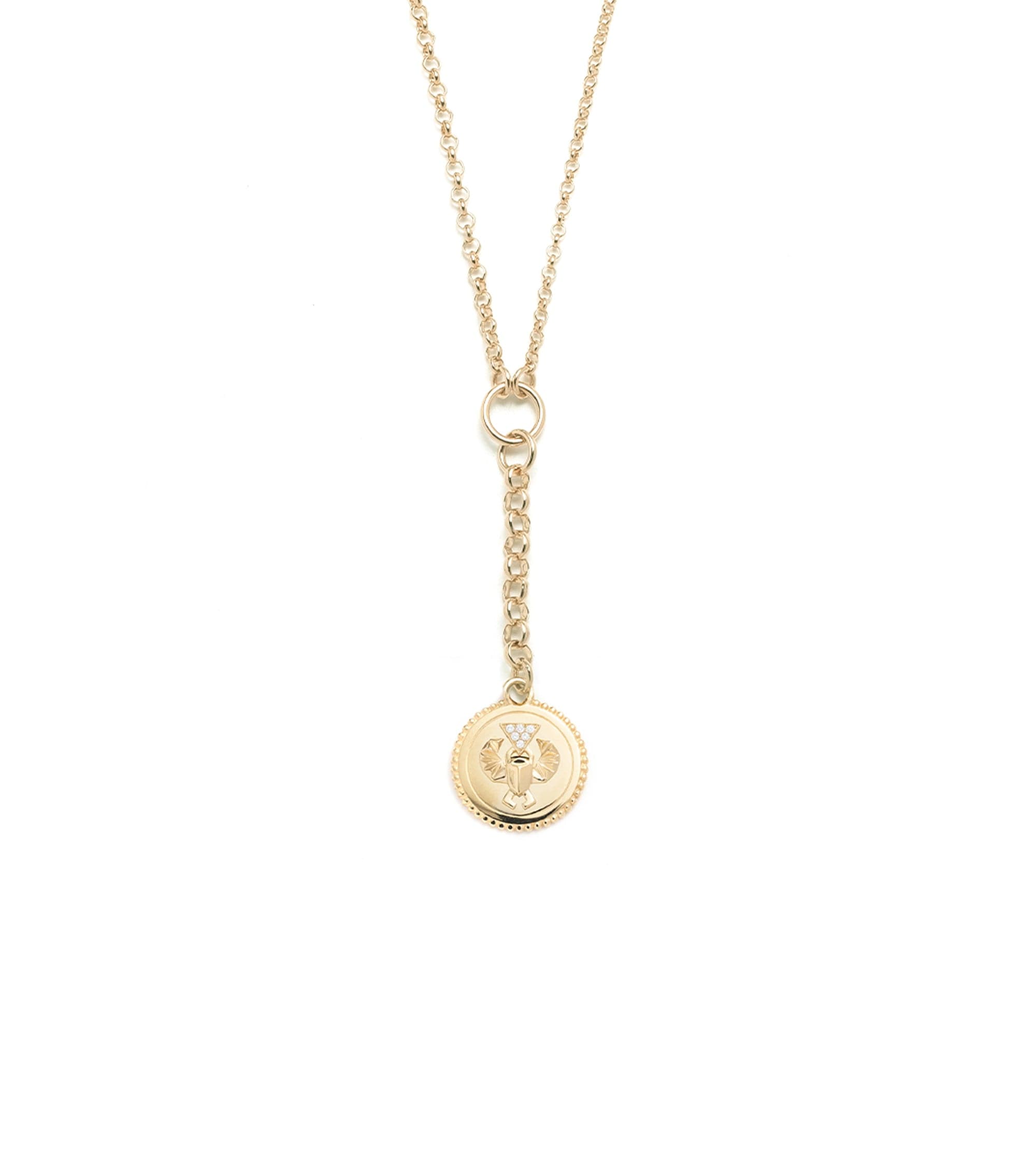 foundrae Protection Small Mixed Belcher Extension Chain Necklace