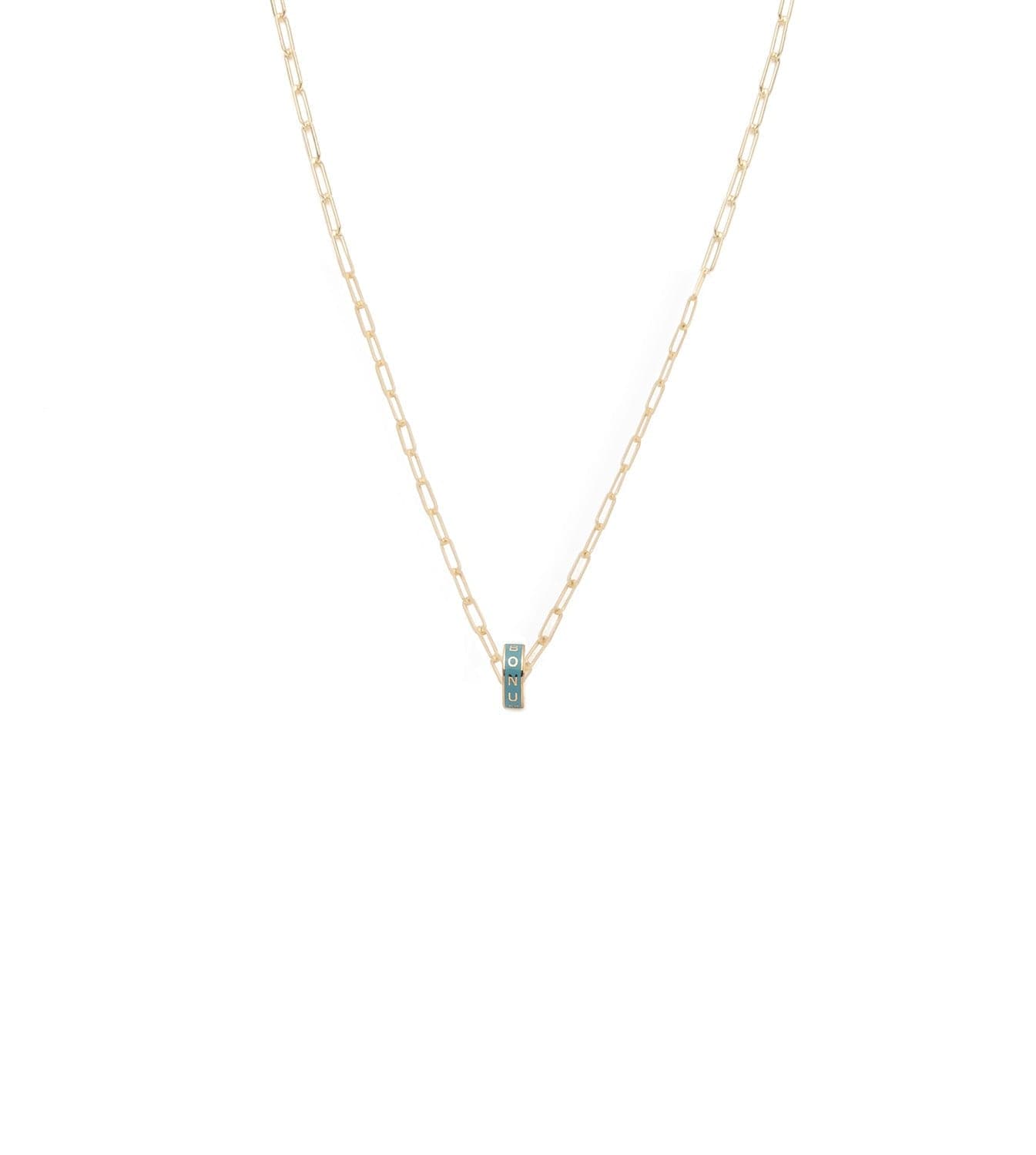 foundrae Reverie Heart Beat Super Fine Clip Chain Necklace