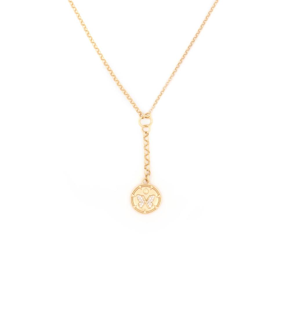 foundrae Reverie Small Mixed Belcher Extension Chain Necklace