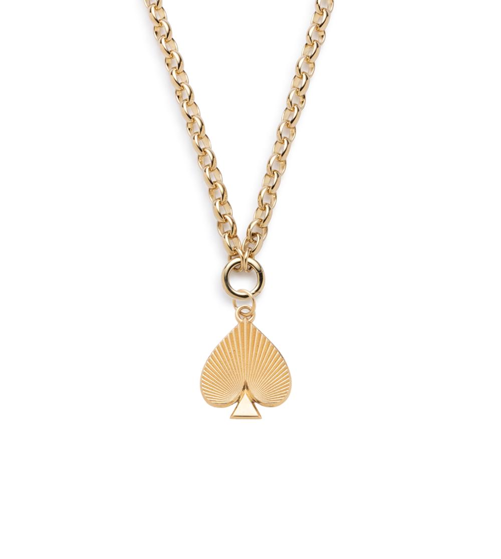 foundrae Spade - Reverie Heavy Belcher Open Chain Necklace