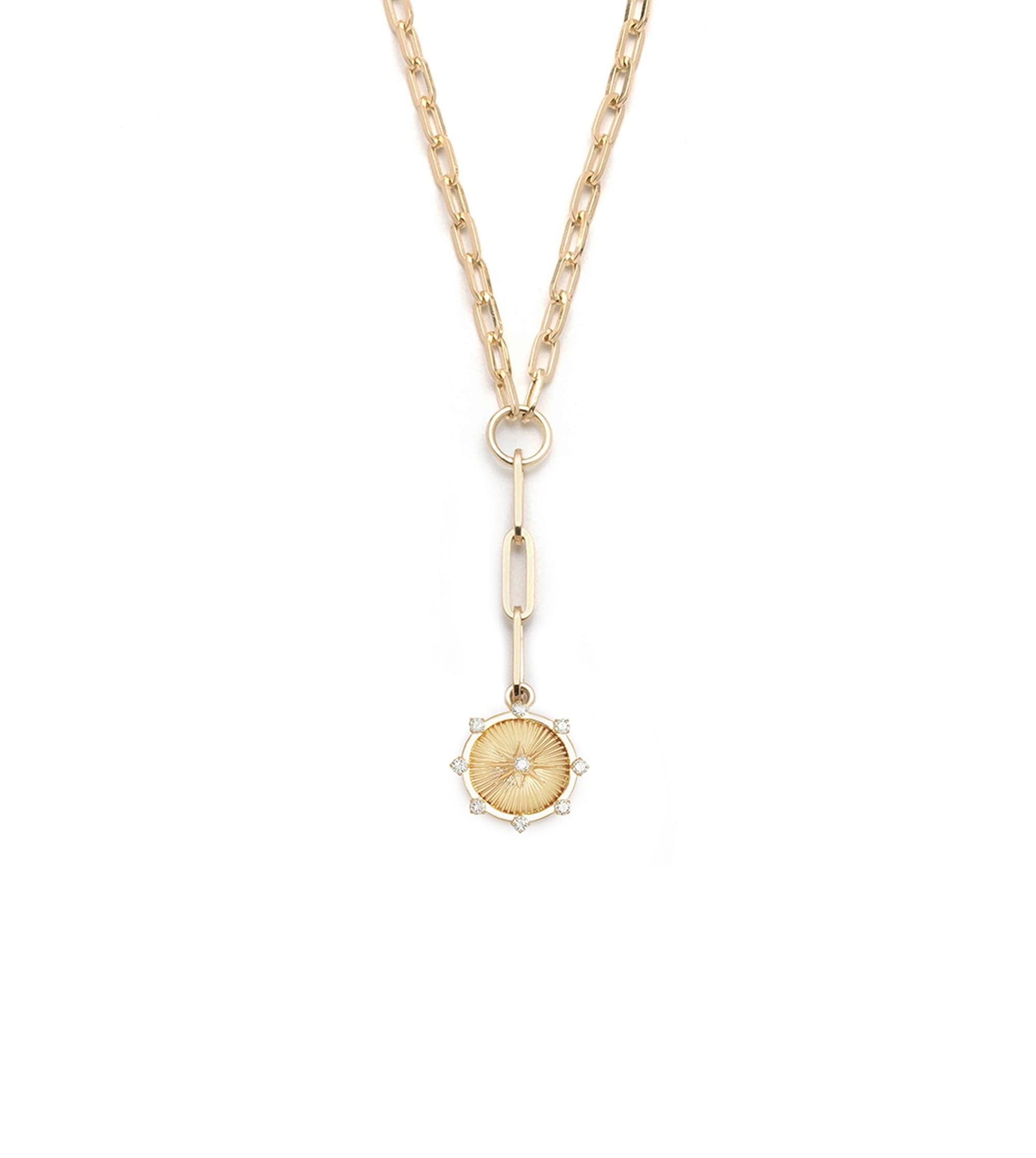 foundrae Spark - Love Refined Clip Extension Chain Necklace