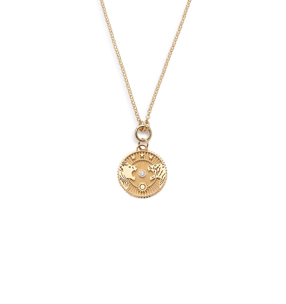 foundrae Strength Small Belcher Open Chain Necklace