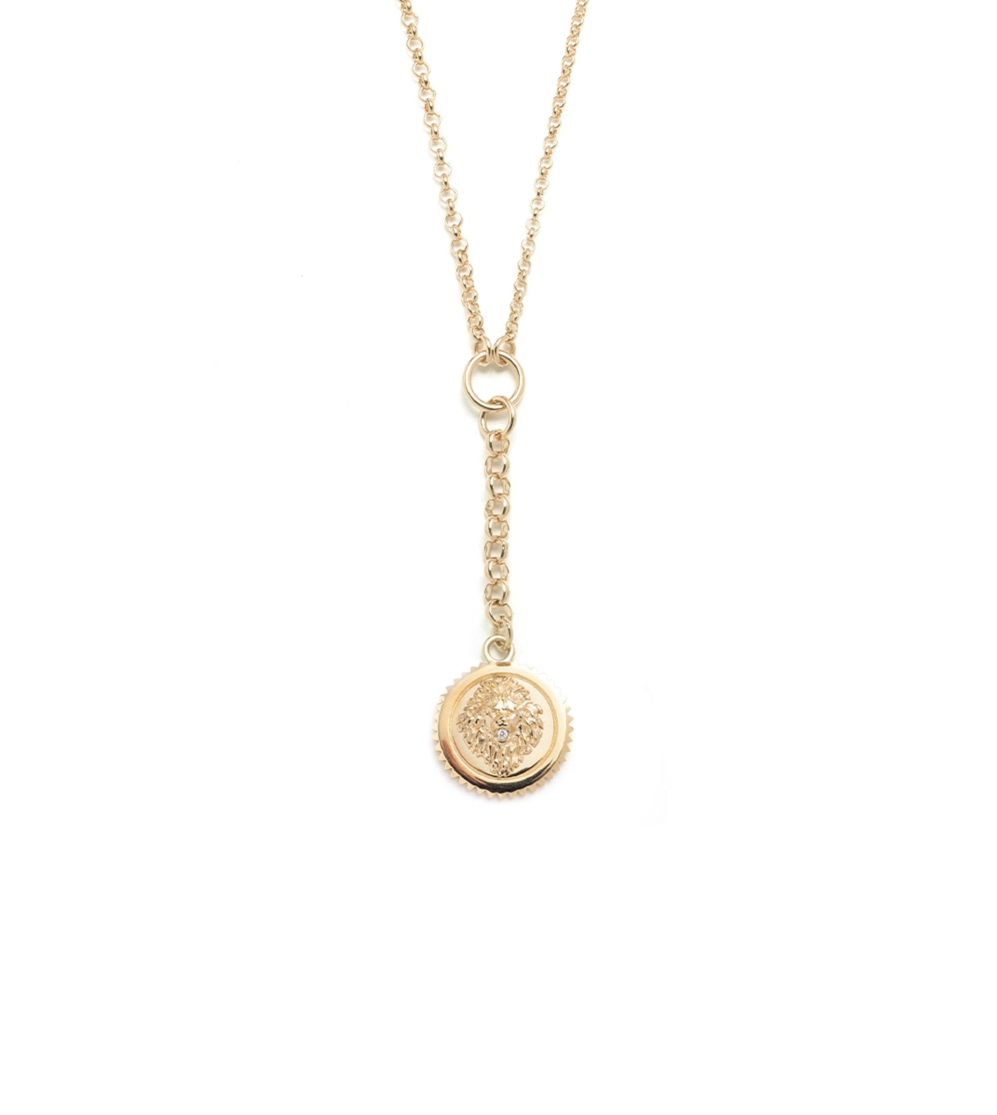 foundrae Strength Small Mixed Belcher Extension Chain Necklace