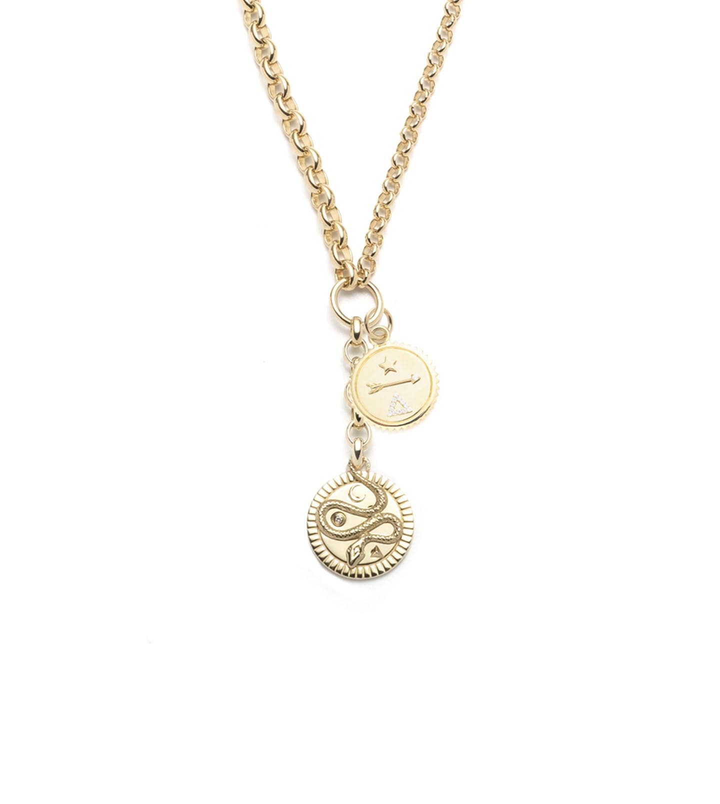 foundrae Wholeness & Dream Story Heavy Mixed Belcher Chain