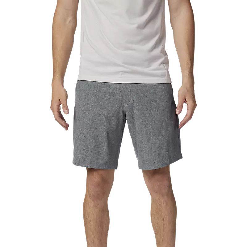 Fox Essex Tech Stretch Hybrid Shorts  Heather Graphite Grey
