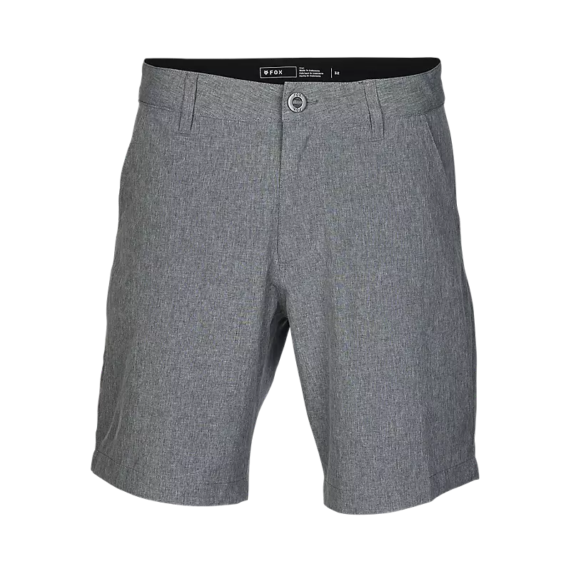 fox Essex Tech Stretch Hybrid Shorts  Heather Graphite Grey