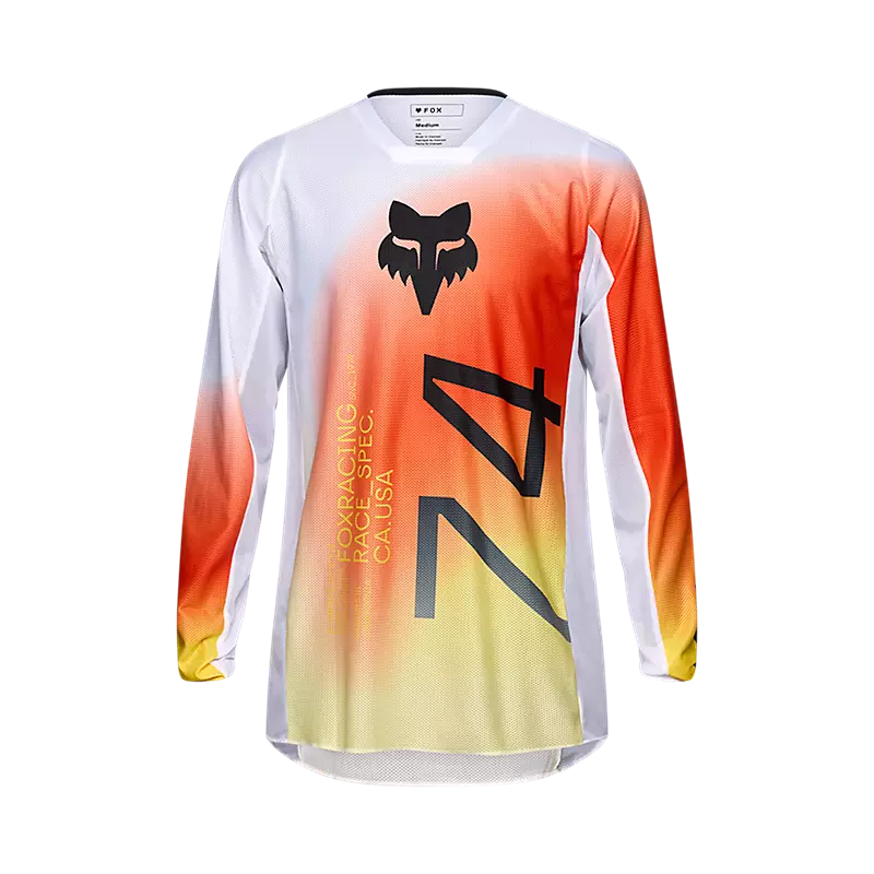 fox 180 Air Haze Jersey  White