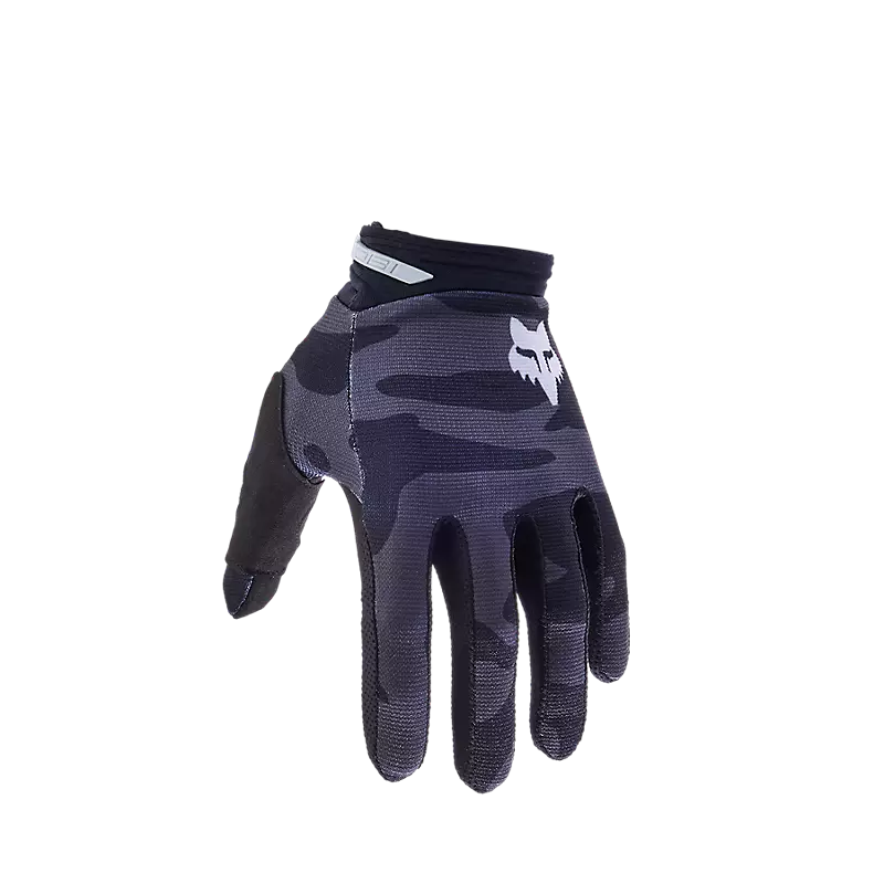 fox 180 Bnkr Gloves Black Camouflage