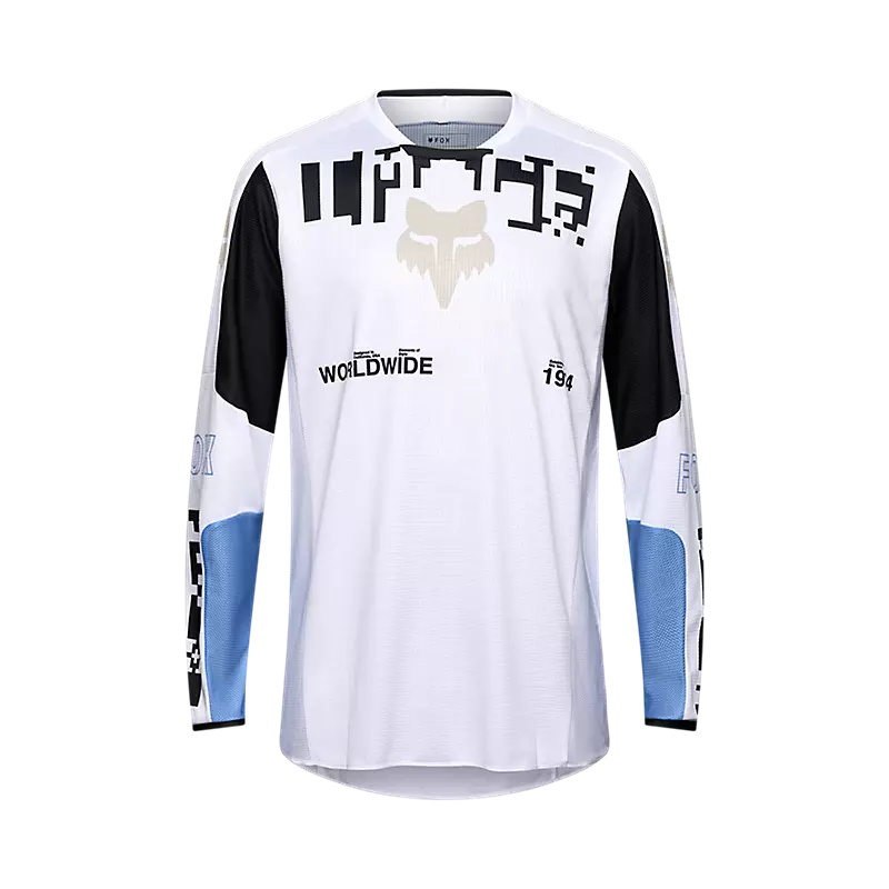 fox 180 Digi Image Jersey White