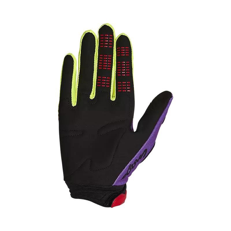 Fox 180 Emotion Gloves Fluorescent Red