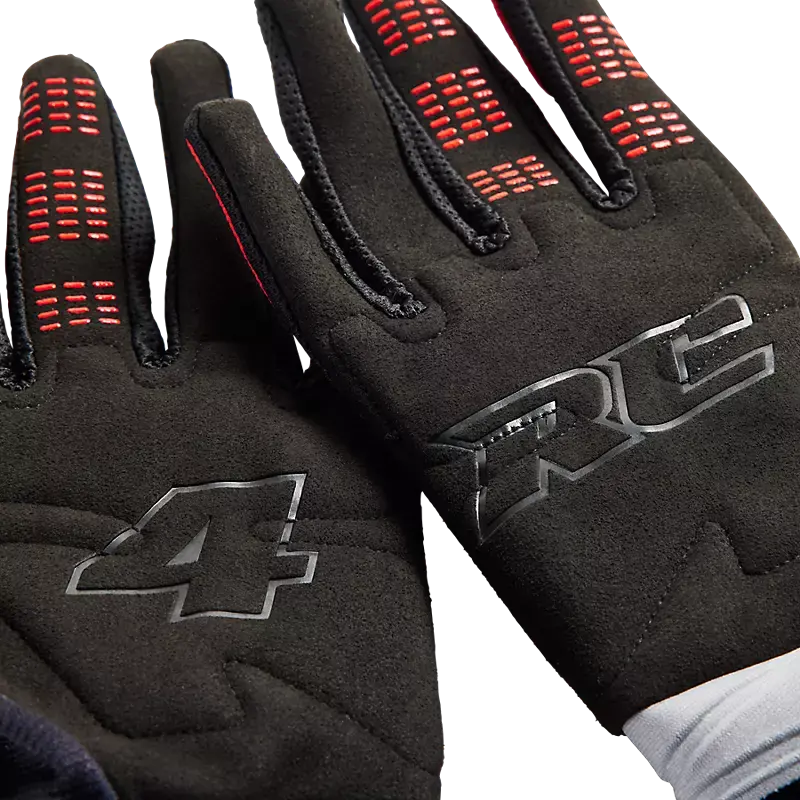 Fox 180 GOAT Strafer Gloves Red