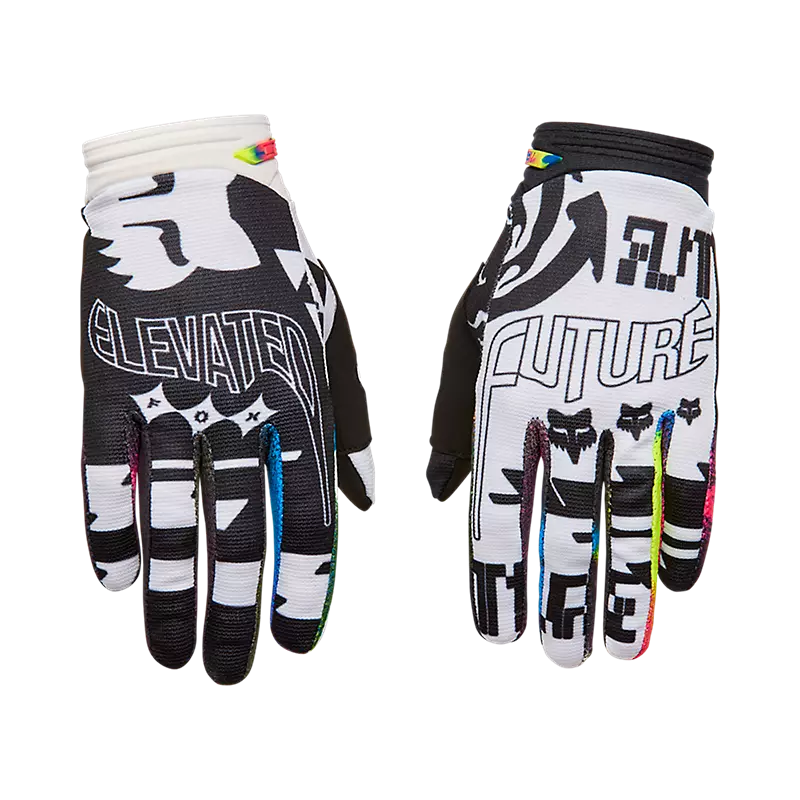 Fox 180 Image Cosmo Gloves White/Black
