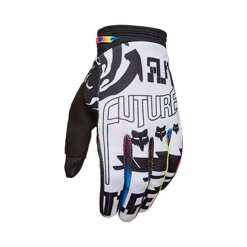 Fox 180 Image Cosmo Gloves White/Black