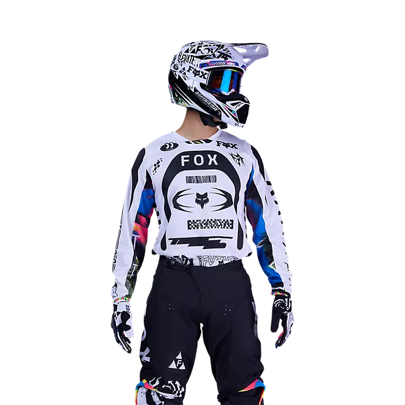 Fox 180 Image Cosmo Jersey White/Black