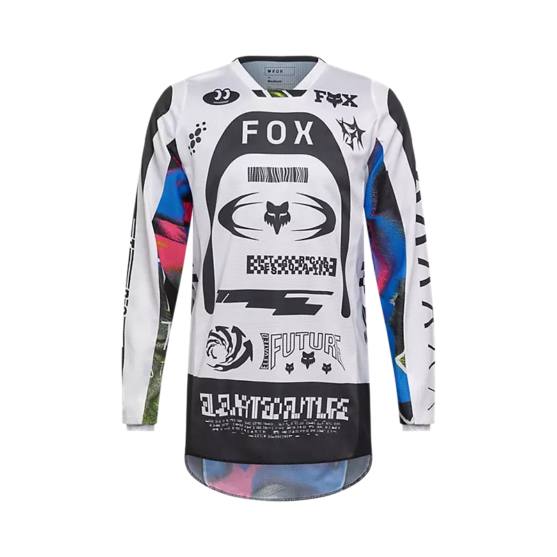 fox 180 Image Cosmo Jersey White/Black