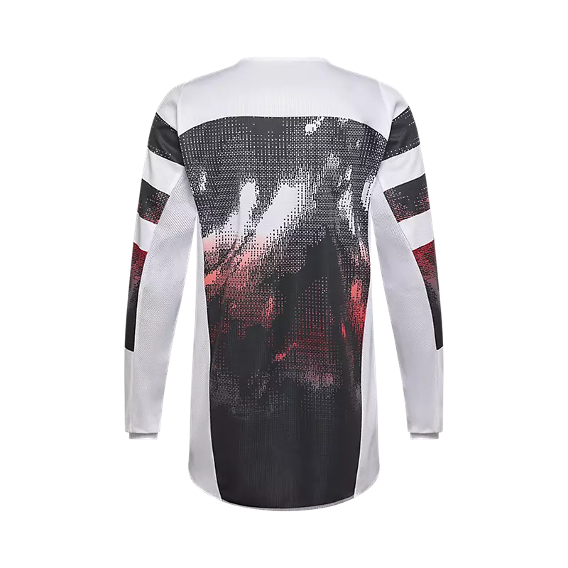 Fox 180 Kairos Jersey White/Florescent Red