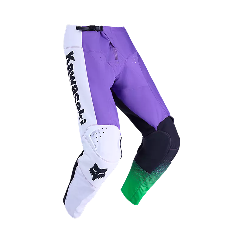 fox 180 Kawasaki Pants Purple/White