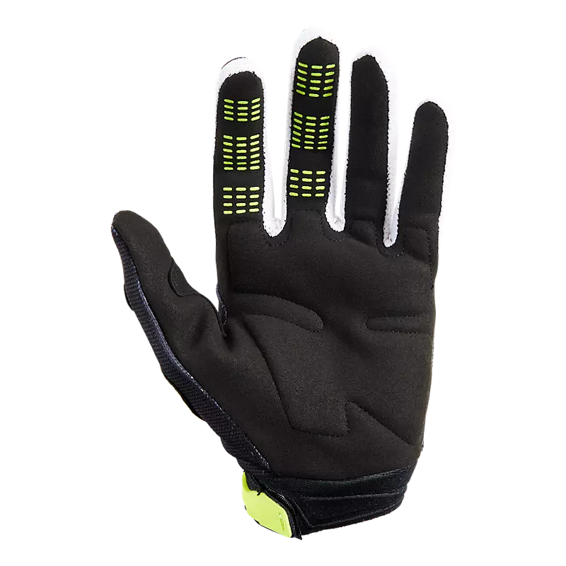 Fox 180 Morphic Gloves Black/Yellow