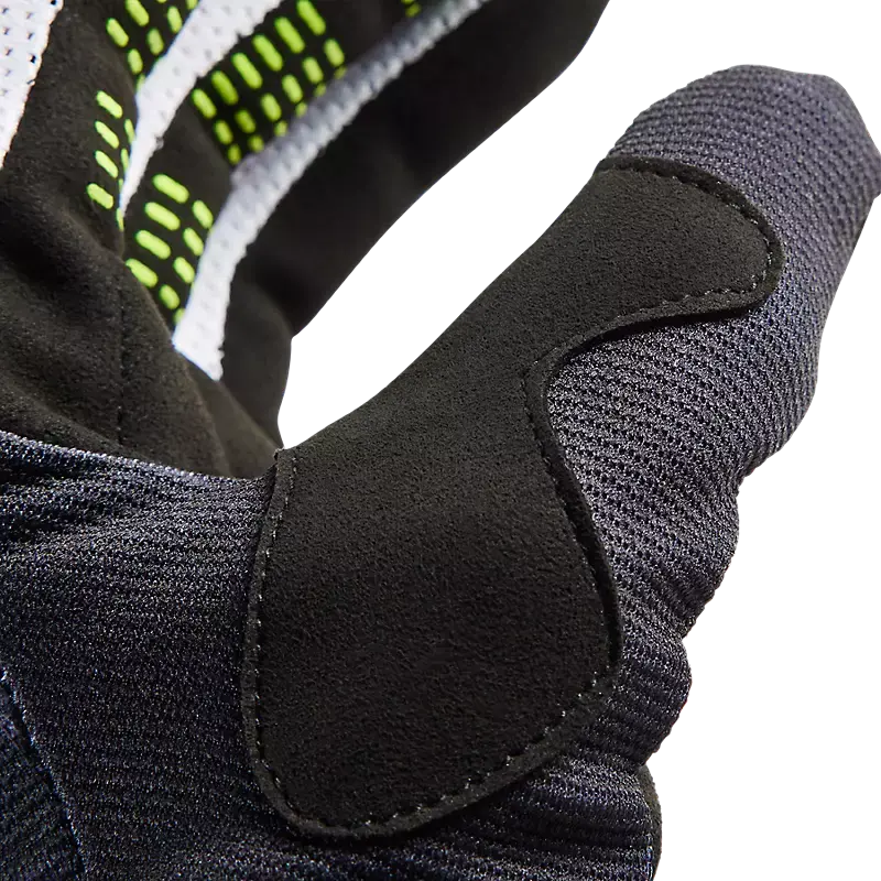 Fox 180 Morphic Gloves Black/Yellow