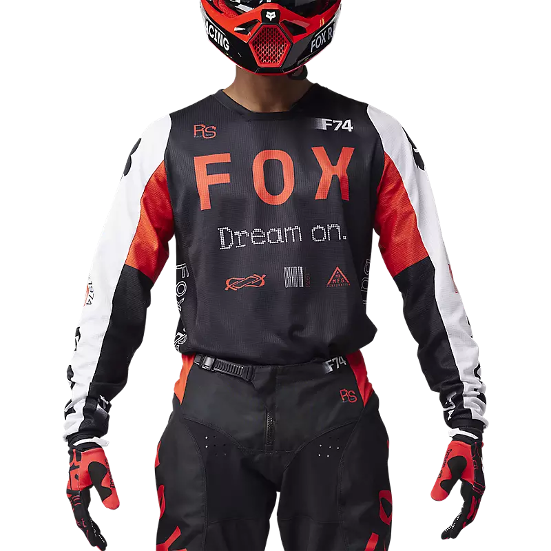 Fox 180 Race Spec Jersey Fluorescent Red