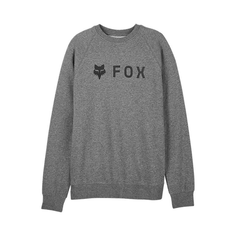fox Absolute Crew Sweatshirt  Heather Graphite Grey