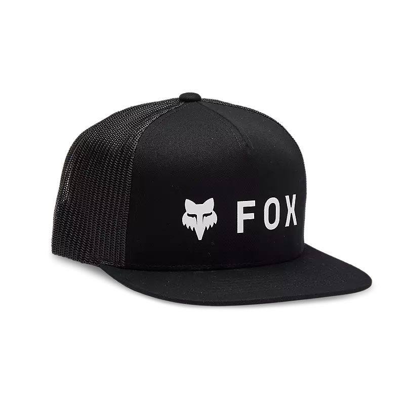 fox Absolute Mesh Snapback Hat  Black