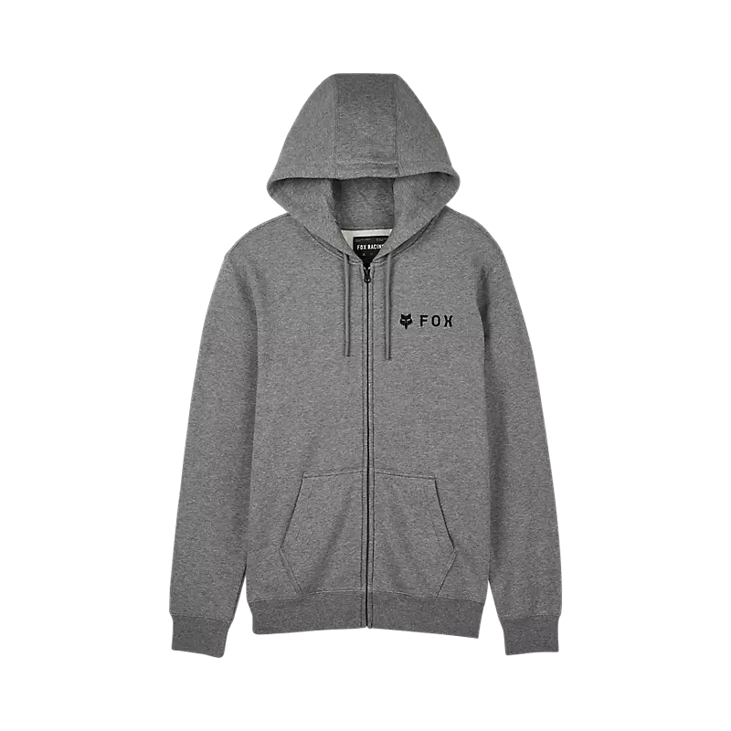 fox Absolute Zip Hoodie  Heather Graphite Grey