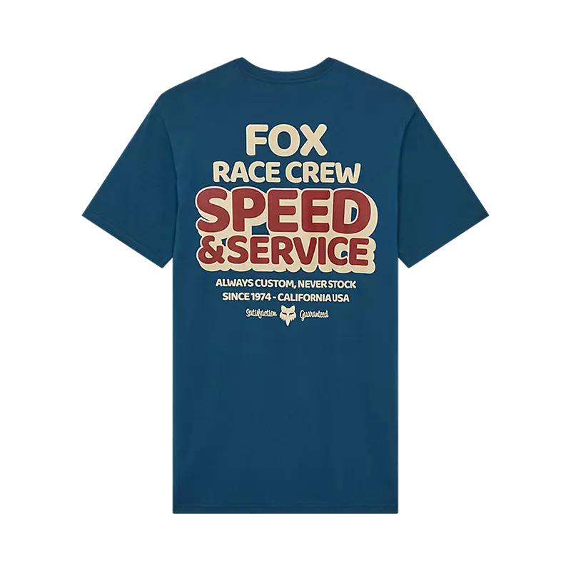 Fox Always Custom Premium Tee Twilight Blue