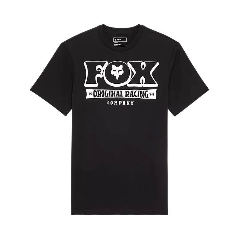 fox Banner Premium Tee Black