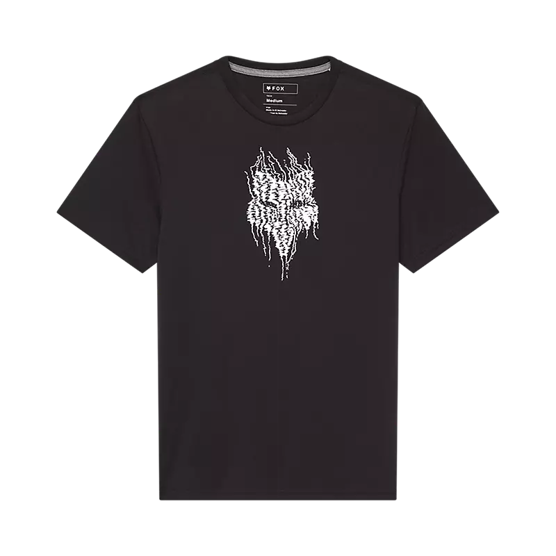fox Bark Tech Tee Black
