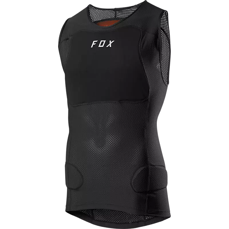 fox Baseframe Pro Sleeveless Chest Guard  Black