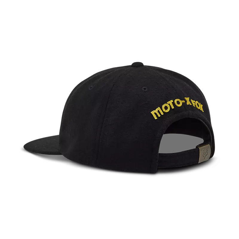 Fox Big F Adjustable Wool Hat  Black