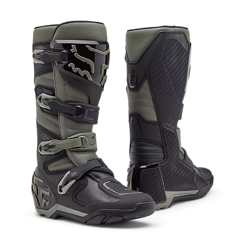 fox Comp X Off Road Boots  Grey/Black