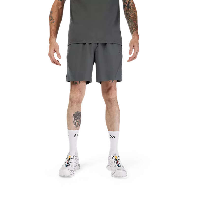 Fox Core 7" Linerless Shorts  Dark Shadow Grey