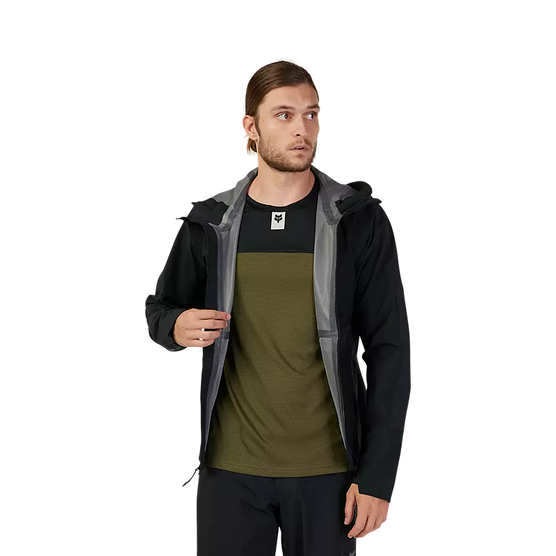 Fox Defend 3-Layer Water Jacket  Black