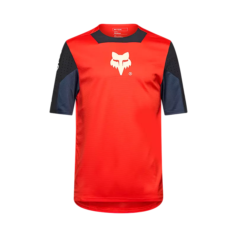 fox Defend Elevated Jersey  Fluorescent Red