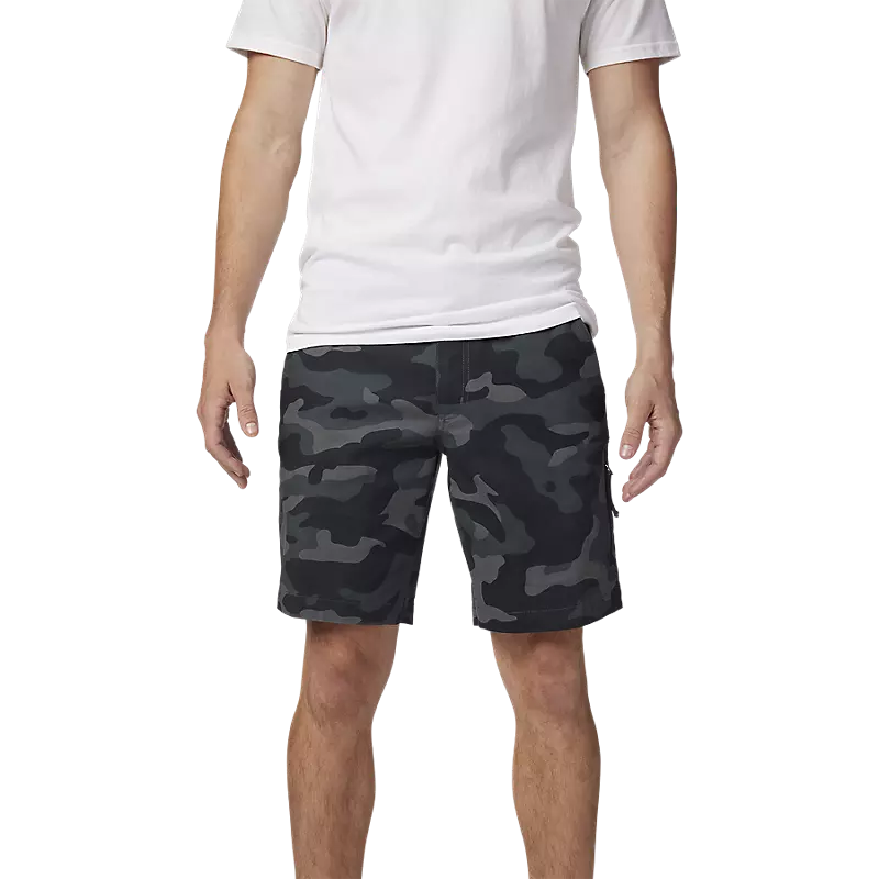 Fox Essex Camo 3.0 Shorts  Black Camouflage