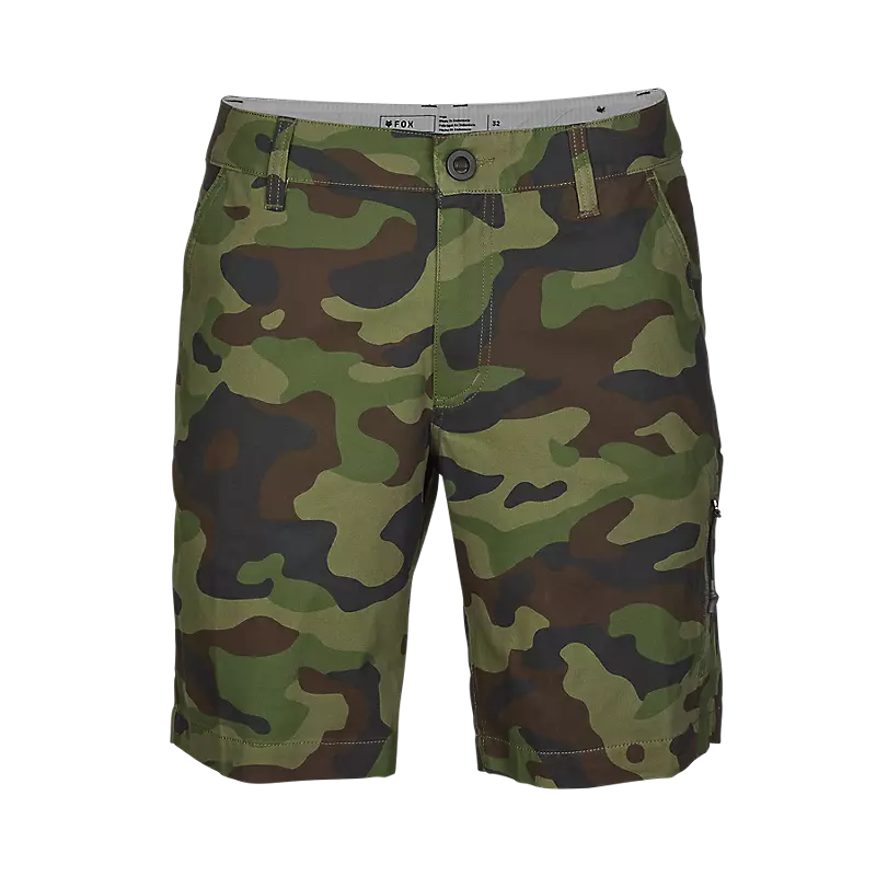 fox Essex Camo 3.0 Shorts  Green Camouflage