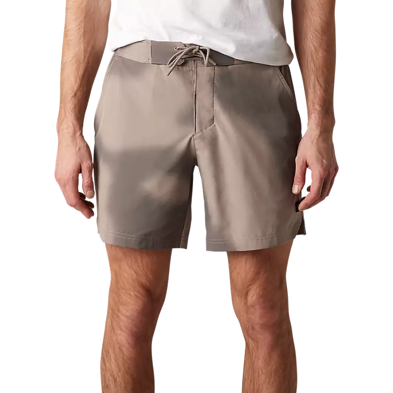 fox Essex Hybrid Volley Print Shorts Taupe