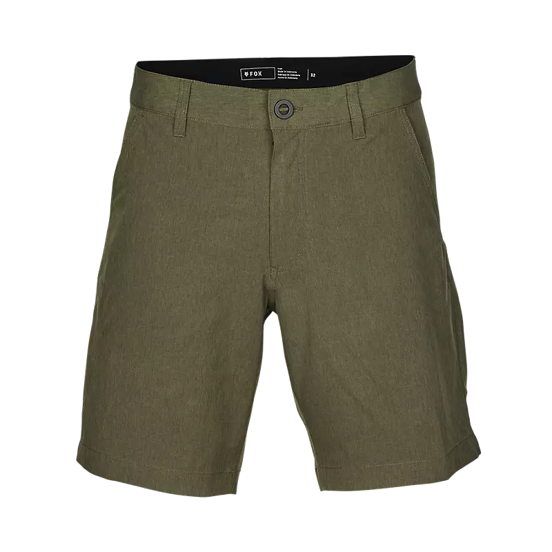 fox Essex Tech Stretch Hybrid Shorts  Olive Green