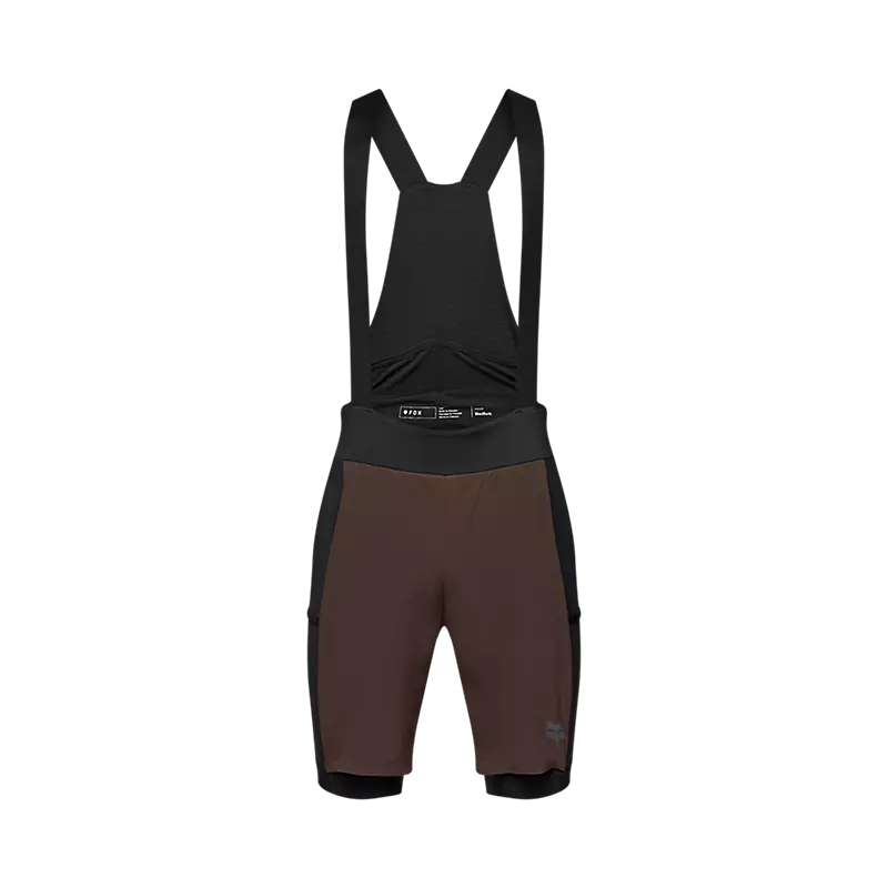 fox Flexair Ascent Cargo Bib Shorts  Cocoa Brown