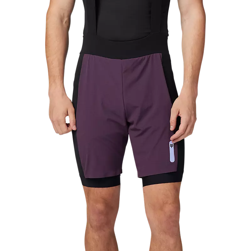 Fox Flexair Ascent Cargo Bibs Dark Purple