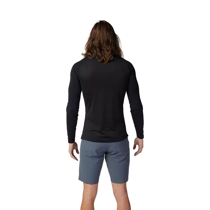 Fox Flexair Ascent Long Sleeve Jersey  Black